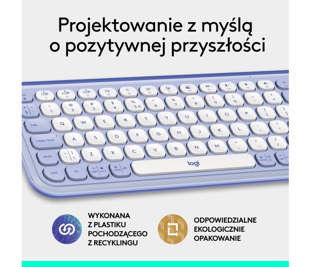 LOGITECH POP ICON Keys lilac 920-013074 - 1276196 - zdjęcie 16